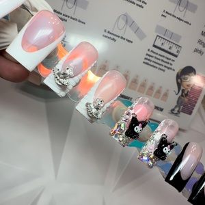 Kuromi Press on Nails